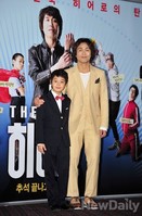 [포토]히어로 오정세-정윤석, 말 많고 탈도 많은 귀여운 부자사이