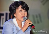 [포토]종북척결 2차 성남시민대회, 참석한 정미홍