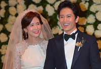 [포토]결혼하는 '지성-이보영'