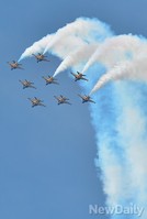 [포토]국군의날, 블랙이글의 축하공연