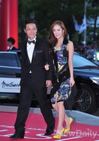 [포토]BIFF, '홍경인-박애리' 부부가 함께 레드카펫에