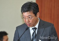 [포토]국정감사에서 질타받는 배상면주가 '배영호' 대표