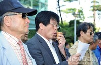 [포토]SBS의 좌편향 보도 규탄하는 성명서 발표