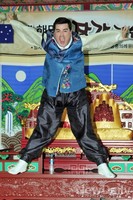 [포토]샘 해밍턴, 장가 가는 기분을 표현하자면? 하늘로 날아오를 듯