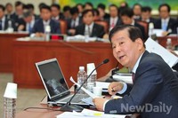 [2013국감]증인들에게 질문하는 새누리당 박대동 의원