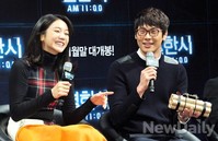 [포토]열한시 제작보고회 김옥빈-최다니엘, 완전신기한 다이너마이트