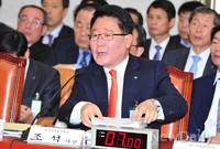 [2013국감]국감장에 출석한 '조석' 한국수력원자력 사장