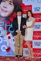 [포토]러브라인 보여주는 '박원상-김규리'