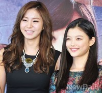 [포토]황금 무지개, 닮은 듯 안 닮은 듯 유이-김유정