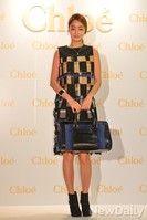 [포토]서효림, 독특한 체크무늬 원피스가 잘 어울려