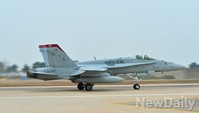 [포토]맥스썬더 훈련에서 공개된 F-18의 위용