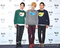 [포토]JYJ, 독특한 이미지가 프린팅 된 티셔츠 입은 세사람