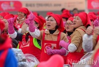 [포토]김장나누기 축제에 참석한 야쿠르트아줌마들