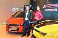 [포토]쉐보레 RS2종 카마로, 아베오 공개