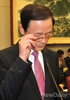 [포토]업무보고 하는 '김장수' 안보실장