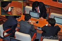 [포토]민주당 김진표 의원, 이게 바로 웨어러블 PC