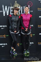 [포토]2013 나이키 위런서울, 스피카 박주현-김보형, '부끄러워요~'