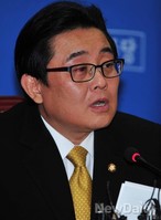 [포토]모두발언 하는 민주당 전병헌 원내대표