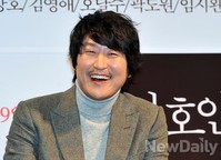 [포토]변호인 송강호, 친근한 옆 집 아저씨 같은 미소