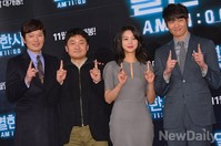 [포토]열한시 출연배우들이 손으로 그리는 '열한시'