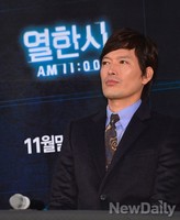 [포토]정재영, 영화가 실제라면 혼자라도 줄행랑