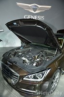 [포토]베일벗은 신형 제네시스, 혁신적인 디자인 눈에 띄네!