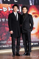 [포토]따뜻한 말 한마디, 보기만해도 훈훈한 두 남자 이상우-지진희