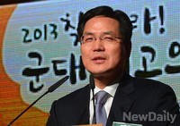 [포토]요리왕 대회 축사하는 김민석 대변인