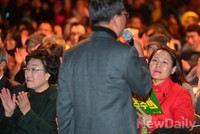 [포토]노무현재단 송년행사에 참석한 '한명숙-임수경'