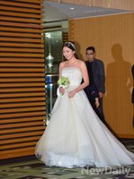 [포토]배우 양정아, 3살 연하 사업가와 화촉..2세는 주시면 감사!