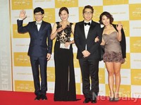 [포토]KBS연예대상, 박미선-신봉선의 드레스가 돋보이는 해피투게더팀