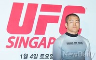 [포토]UFC파이터출정식 방태현, 파이터의 날카로운 눈빛