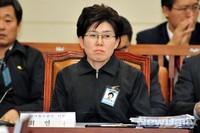 [포토]지친얼굴의 '최연혜' 한국철도공사 사장