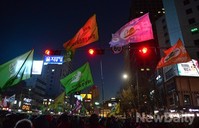 [포토]철도노조파업, 원칙 무너진 시위