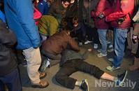 철도파업, 서울도심은 불법시위로 몸살