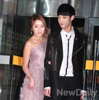 [포토]MBC방송연예대상, 구리와 포카 팔짱끼고 입장