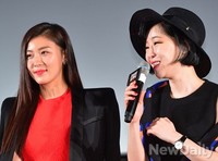 [포토]조선미녀삼총사, 현상금사냥꾼 역 맡은 '하지원-손가인'