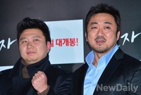 [포토]살인자 시사회 참석한 마동석-이기욱