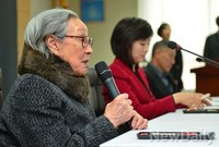 [포토]위안부 피해자 한국만화, 프랑스 간다