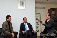 [포토]뉴데일리 고문으로 위촉 된 한상대 전 검찰총장