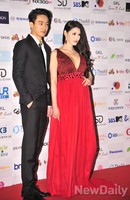 [포토]아시아모델어워즈, 대만모델 모니카 고혹적인 붉은 드레스에 돋보이는 볼륨감