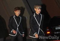 [포토]서울가요대상 엑소 시우민-백현, 소년 같은 두 사람
