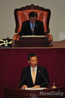 [포토]비교섭단체 대표연설하는 통합진보당 김선동