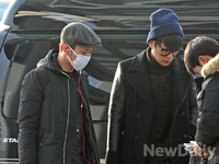 [포토]비스트 출국, 윤두준-용준형 깔끔한 공항패션