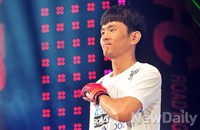 [포토]로드 FC 윤형빈, 타카야 츠쿠다와의 경기에 앞서 다짐하는 표정