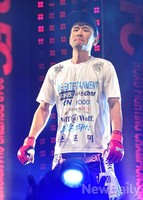 [포토]로드FC 윤형빈, 긴장감 역력한 표정