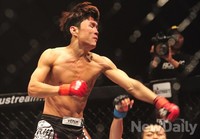 [포토]로드 FC 윤형빈, 바람을 가르고 구름을 가르는 주먹