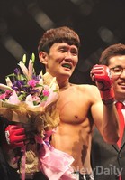 [포토]로드 FC 윤형빈, '이제 나도 진짜 파이터'