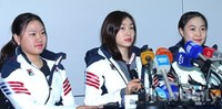 [포토]김해진-김연아-박소연, 든든한 후배들과 함께