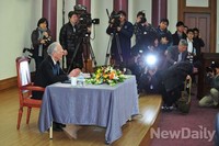 [포토]국회 강연나선 무라야마 전 일본 총리